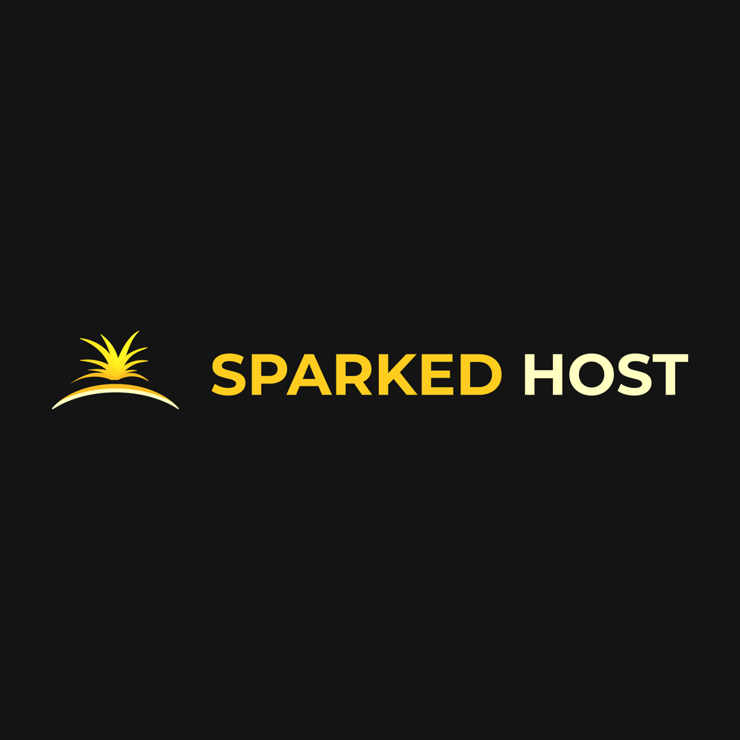 Text Logo Black Background Image
